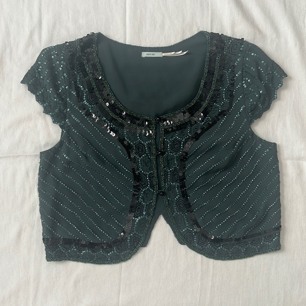 Item: Sequined Bolero, Brand: Kimchi Blue, Size: Large